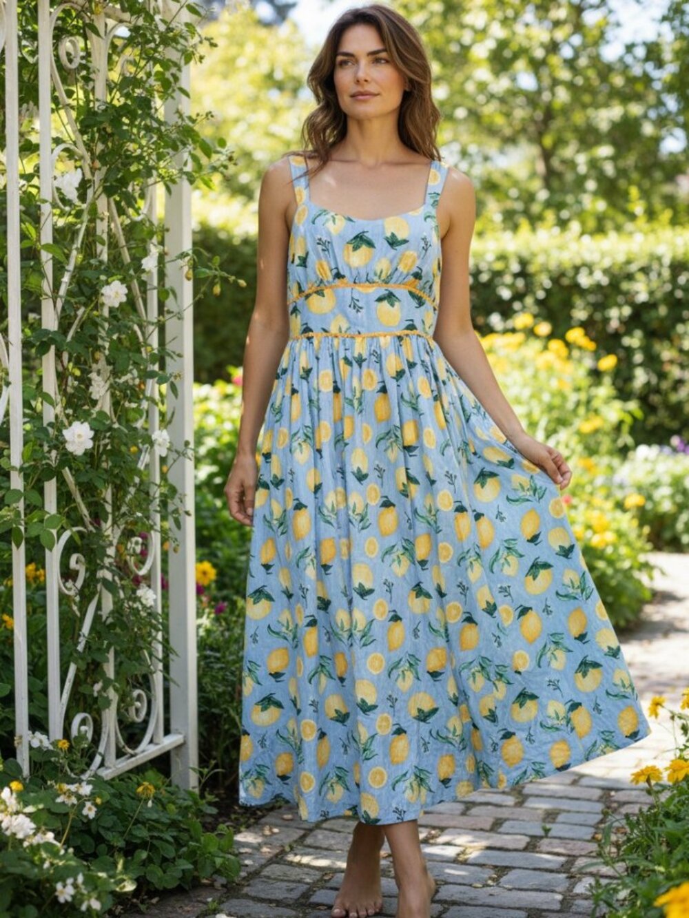 EUC Maison Tara Fully Lined Sundress Size:  6